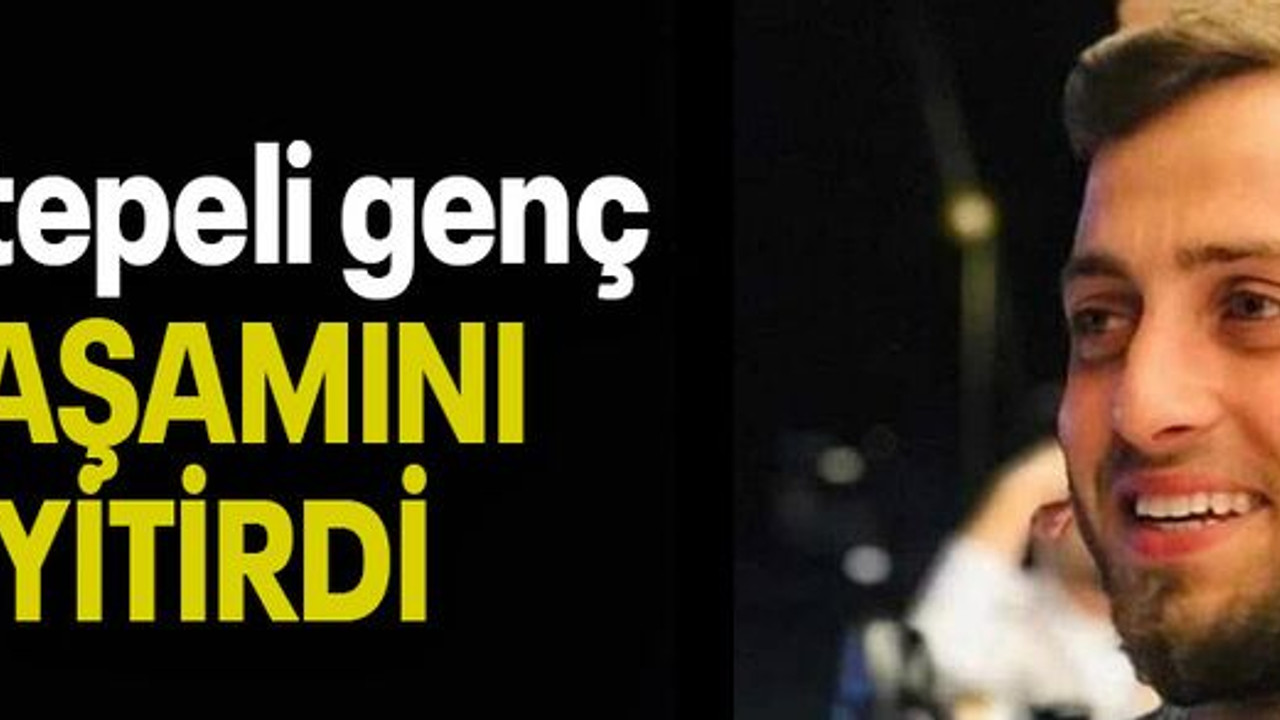 Kartepeli genç YAŞAMINI YİTİRDİ